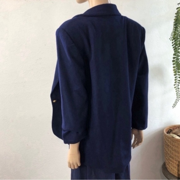 Fundamental things 100% pure new wool dark blue size:14 - Picture 14 of 15